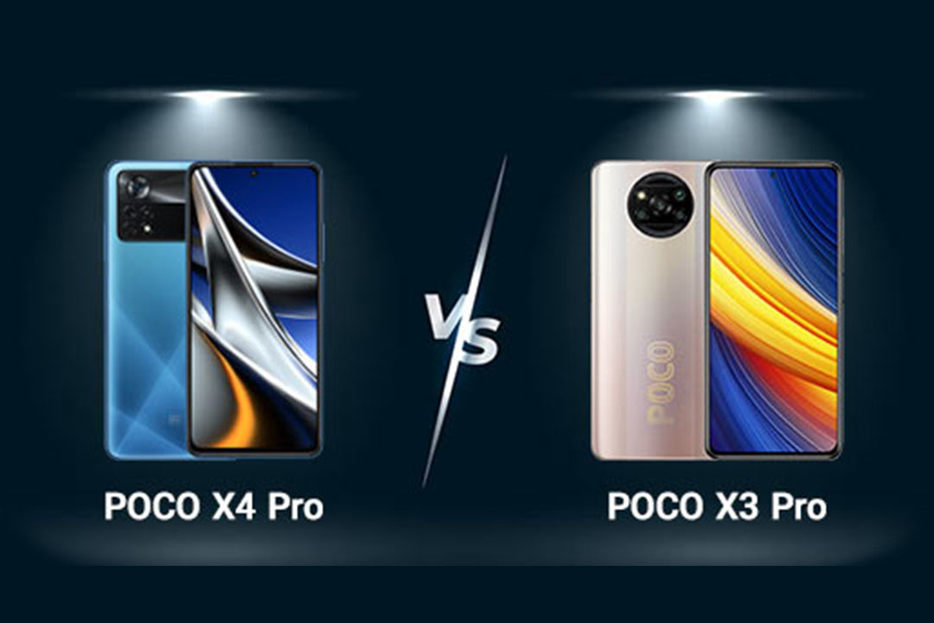 مقایسه poco x4 pro با poco x3 pro