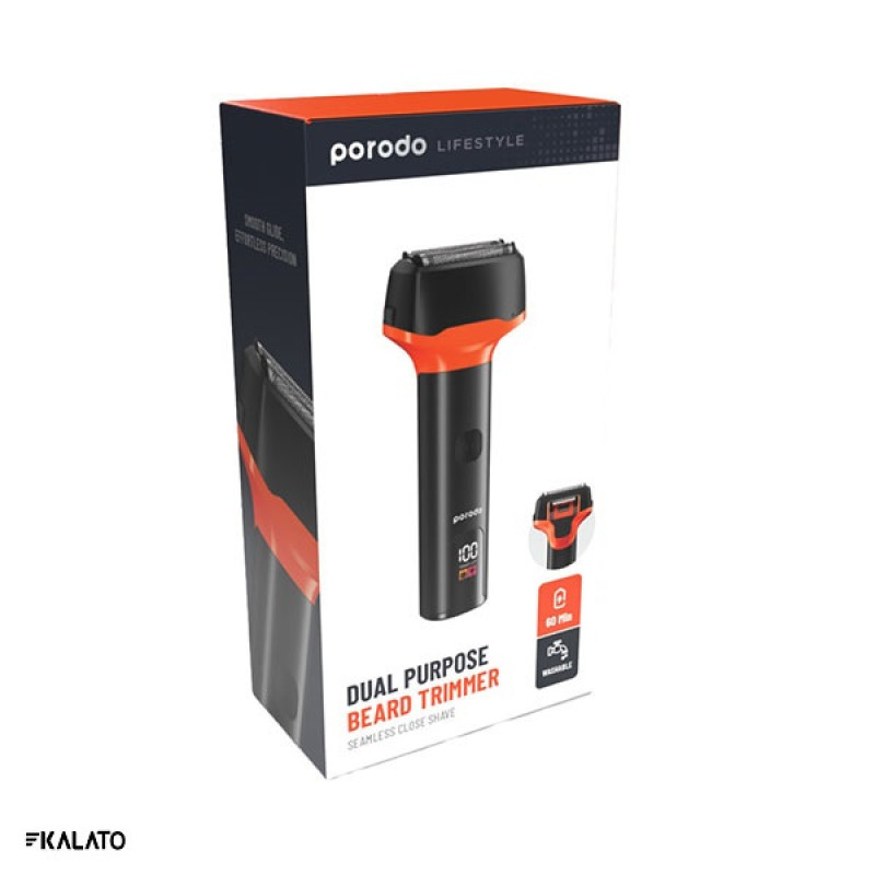 خرید و قیمت ماشین اصلاح پرودو مدل Dual Purpose Beard Trimmer