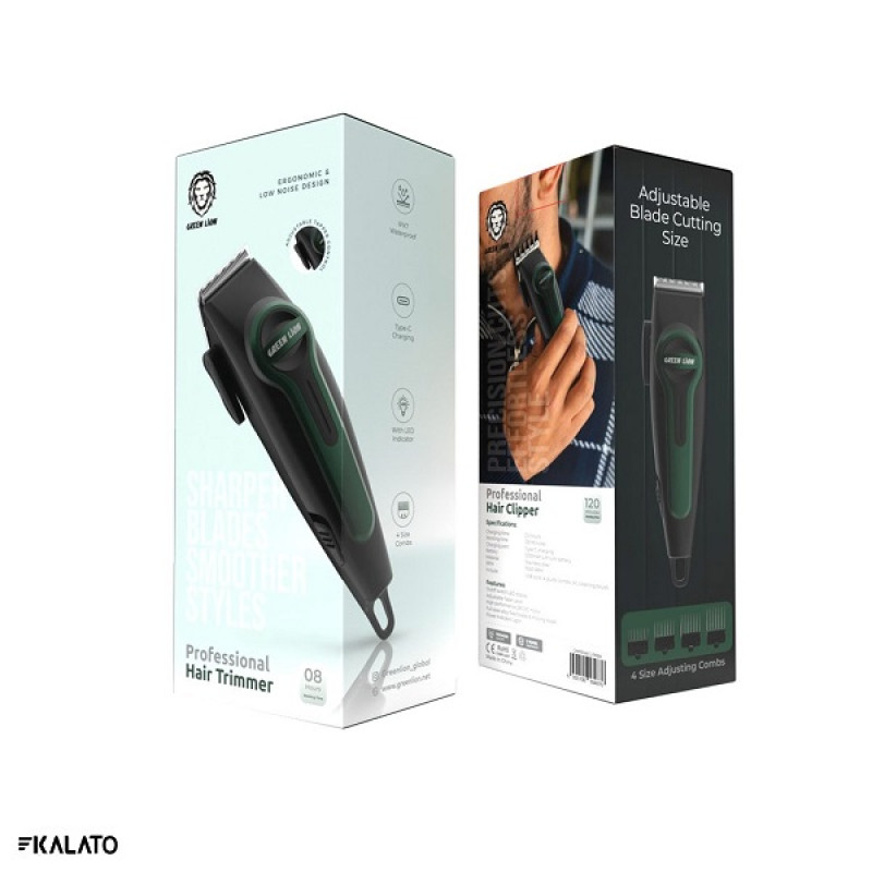 خرید و قیمت ماشین اصلاح بدن و صورت گرین لاین مدل Professional Hair Clipper