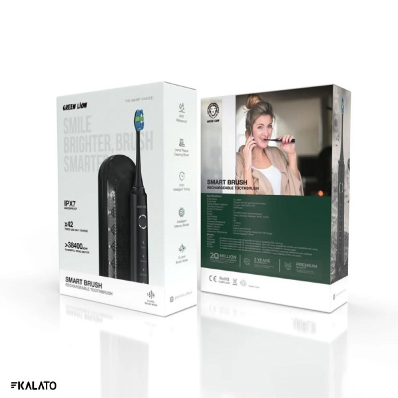 خرید و قیمت مسواک شارژی هوشمند گرین لاین مدل Rechargeable Toothbrush